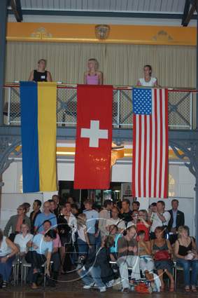 Prize ceremony for Laura Stefanie Hafner and Jan Kliment, Switzerland